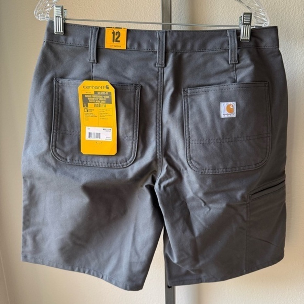 Carhartt women’s rugged professional series loose fit canvas work shorts